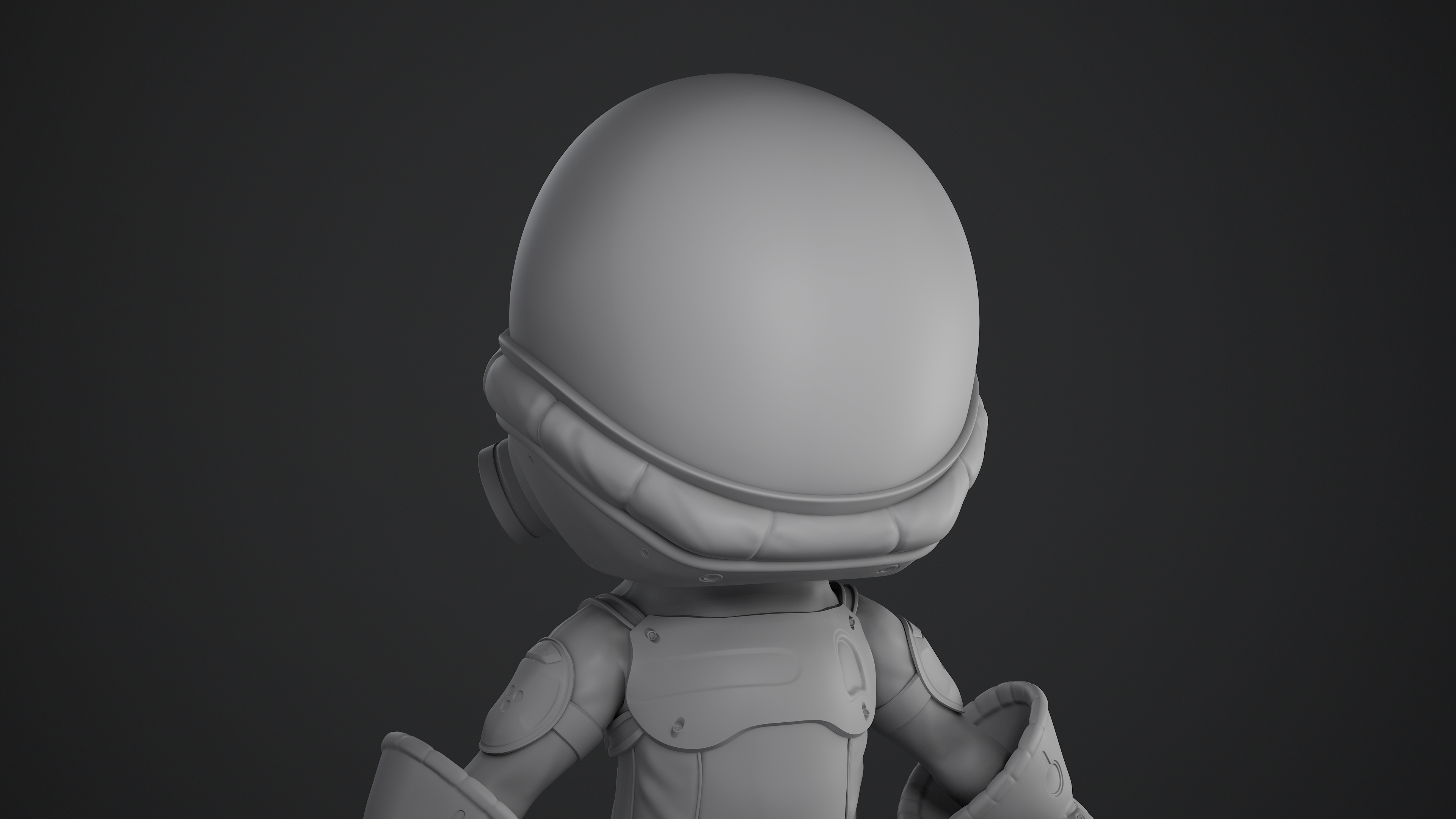 Space Diamonds Character: Genesis Model